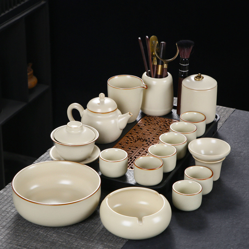 여요 부자 냄비 + 덮은 그릇 - 8컵 세트 + 흐르는 창 트레이