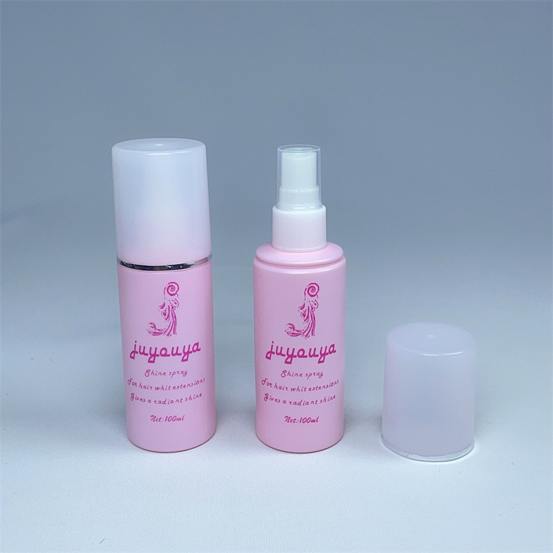 Wig care solution 100ml anti-frizz fake hair simulation hair is not easy to knot spray type softener factory wholesale Wig care solution 100ml anti-frizz fake hair simulation hair is not easy to knot spray type softener factory wholesale