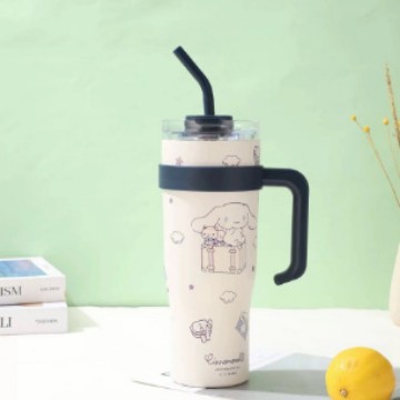 40oz transfronterizos mac mac manejo taza de automóvil 304 acero inoxidable aislamiento de automóvil taza de hielo taza de paja de alto valor facial