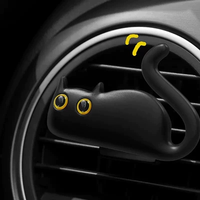 air outlet perfume, Car Perfume Aromatherapy - universal-model-black-cat-contains-2-pieces-of-balm