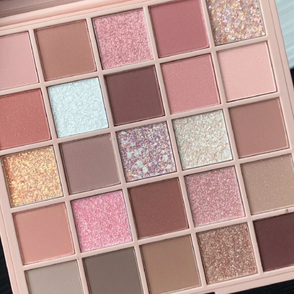 25 color de la suerte sombra de ojos placa tierra Color Otoño e Invierno puro deseo viento baja saturación naranja placa marrón fiesta de estudiante barato novato sombra de ojos