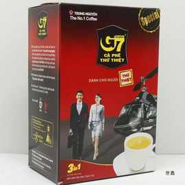 越南原装进口中原G7三合一速溶咖啡288g克16g*18包 休闲饮品