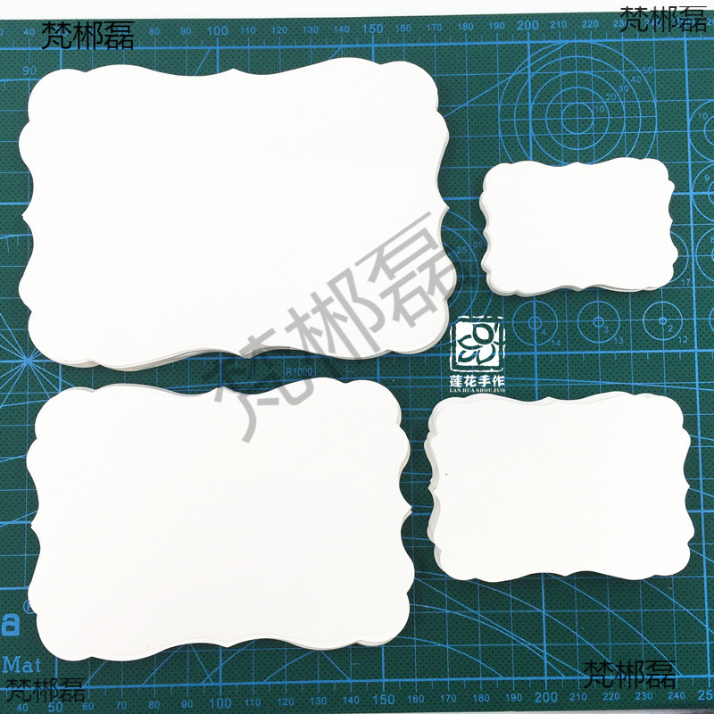 Lace-Shaped 315g White Card Paper Printed Collage Hand-Painted Card Blank Scrapbook Photo Album Greeting Card Craft Materials Lace-Shaped 315g White Card Paper Printed Collage Hand-Painted Card Blank Scrapbook Photo Album Greeting Card Craft Materials