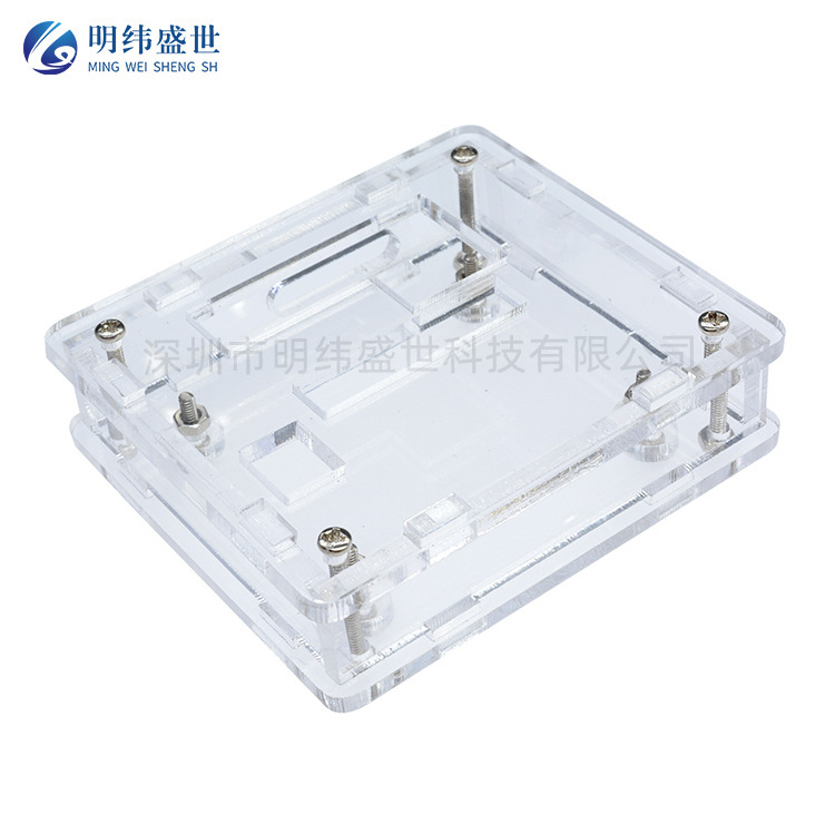Clear acrylic box shell kit for XH-W1209 digital temperature control module acrylic enclosure