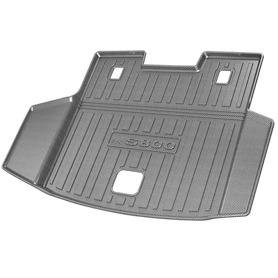 Special Car Tpe – Trunk Mat - 2025-2026-zunjie-s800-five-seats-carbon-fiber-pattern-thickened-version