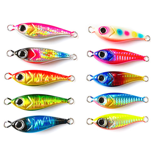 Spinning Plate Lead Baits 7g~60g Lure for Spotted Bass Artificial Lure Long Range Glow-in-the-Dark Spinning Plate Bait