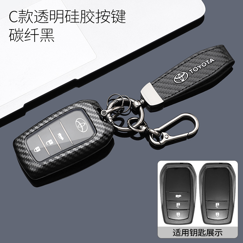 C형 투명 실리콘 버튼 벨트 로프 버클