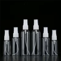 ПЭТ пластиковые бутылки спрей 30ml50ml100ml прозрачный красоты макияж ежедневная упаковка бутылка в наличии тонкий туман спрей