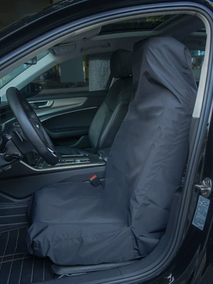 Seat cushion, seat cover | covers - 1-black-oxford-fabric-seat-cover
