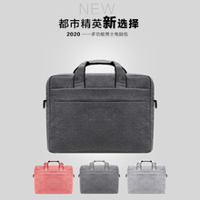笔记本包手提电脑包15.6寸大容量商务单肩包LOGO批发防水多功能
