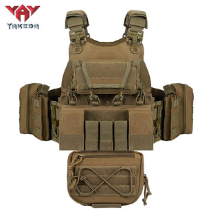 Yakoda's New Tactical Vest Outdoor Multi-Functional Protective Tactical Vest Cross-Border Tactical Equipment