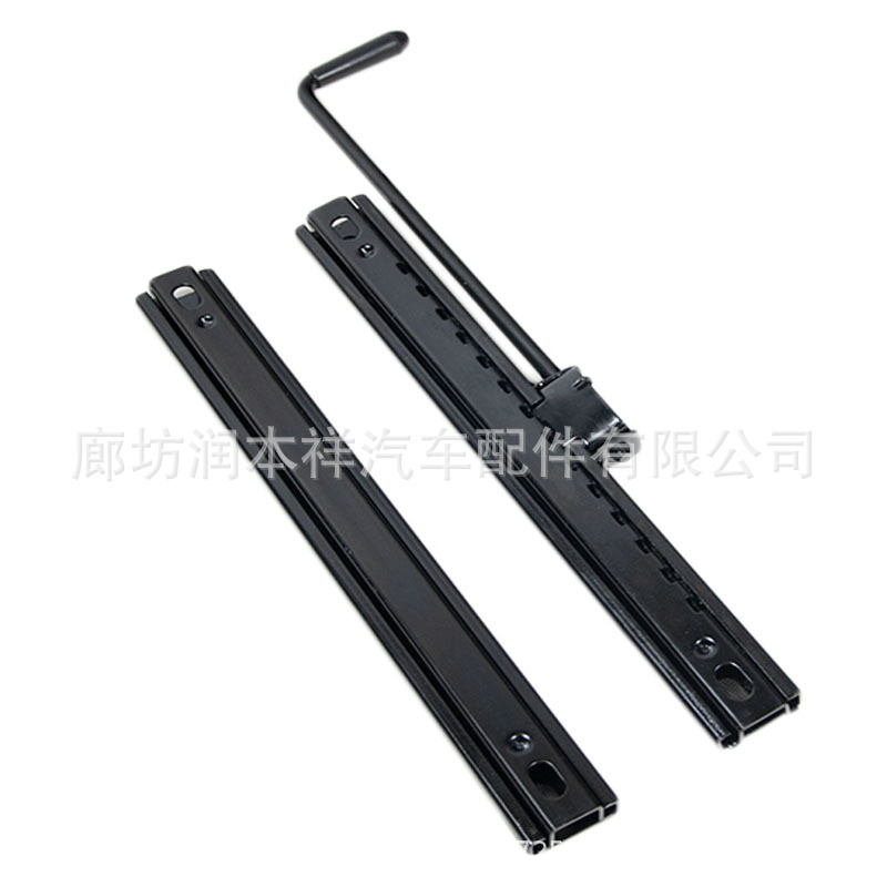 Sola cerradura asiento de coche diapositiva carril de deslizamiento Carretilla elevadora carretilla elevadora tractor Plus asiento carril de deslizamiento gran cantidad se puede descontar