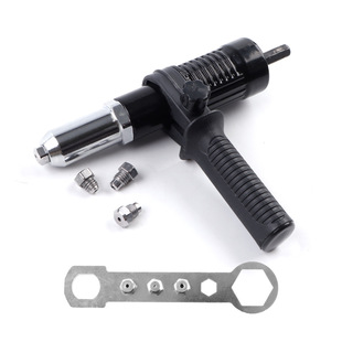 Rivet gun conversion head electric rivet gun core rivet tool electric drill nut gun aluminum alloy nail puller