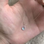 幻彩小众水滴个性项链