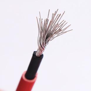 Manufacturer Supplies Photovoltaic Double Parallel Line Red and Black Line Photovoltaic Cable Tuv4 6 2.5 Square Photovoltaic Dc Wire