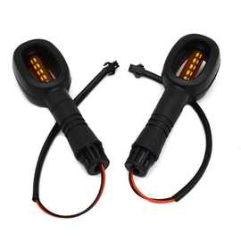 简易款电动车转向灯新款尚酷二轮车前转向灯48/60通用电动车配件