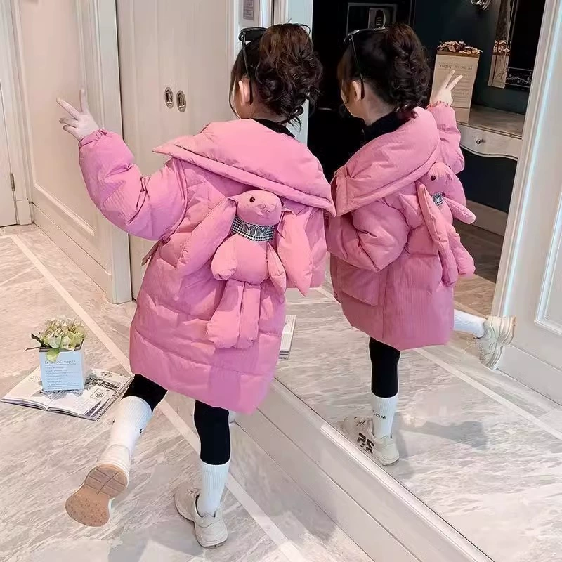 Детская хлопчатобумажная одежда 2024 новый CUHK Детская зимняя одежда