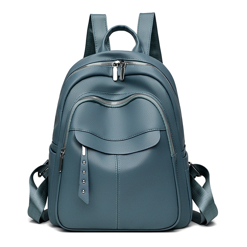 Backpack, school backpack for elementary students, 34×12×28 cm, laptop-friendly, simple elegant design