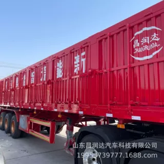 侧翻自卸半挂车 新能源智能集装箱  可加空气悬架气囊提升挂车