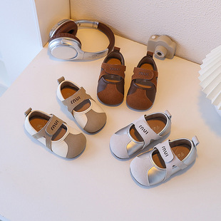 Girls Retro Small Leather Shoes 2025 Autum New Korean Style Kidsren's Soft-Soled Casual Shoes Student Fashion Versatile Shoes