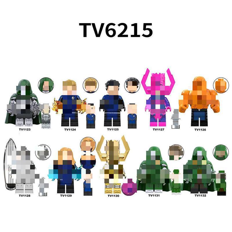Foreign Trade Goods Tv6215 Tv and Movie Series Educational Assembled Building Block Minifigure Toys Opp Bag Foreign Trade Goods Tv6215 Tv and Movie Series Educational Assembled Building Block Minifigure Toys Opp Bag