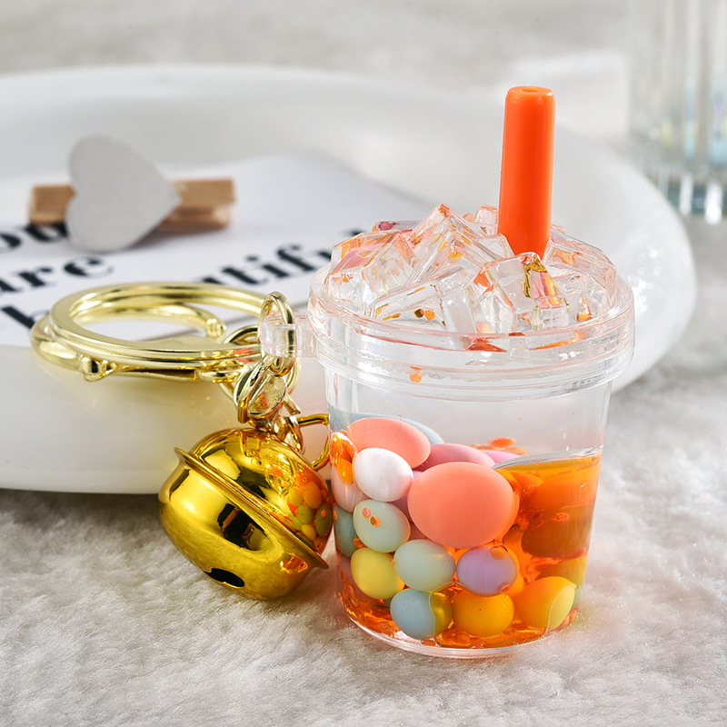 Cup Pattern Unisex Gender Cartoon Style Cup Arylic Unisex Bag Pendant Keychain