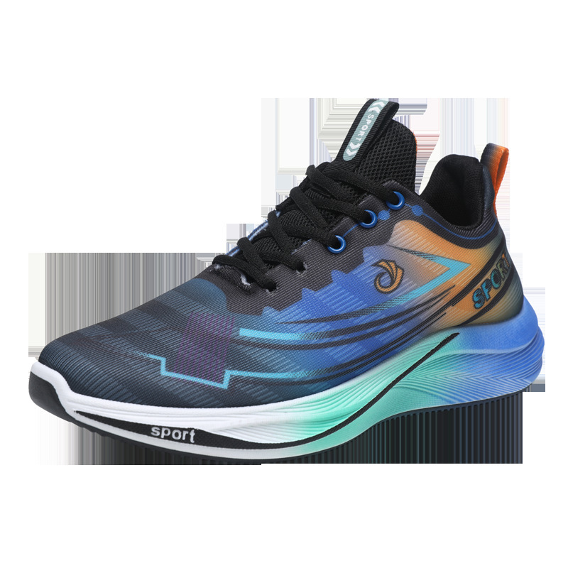 Zapatos de hombre nuevos zapatos de correr con amortiguación de gran tamaño zapatos deportivos con amortiguador de maratón color de moda zapatos casuales de primavera y otoño zapatos de carrera