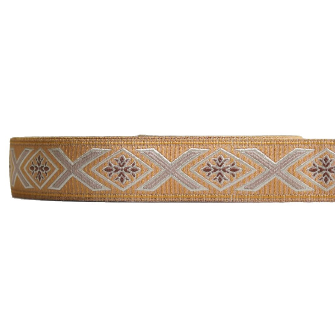 4cm de ancho y alta precisión jacquard cinta cortina sofá ropa nacional mantel ajuste decorativo