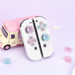 ニンテンドーswitchロッカーキャップ十字キーステッカービープ変nsハンドルシリコンロッカーカバーフィットoled
