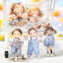 美好的一天儿童人物主题PET贴纸欢乐童年系列手帐DIY装饰素材拼贴