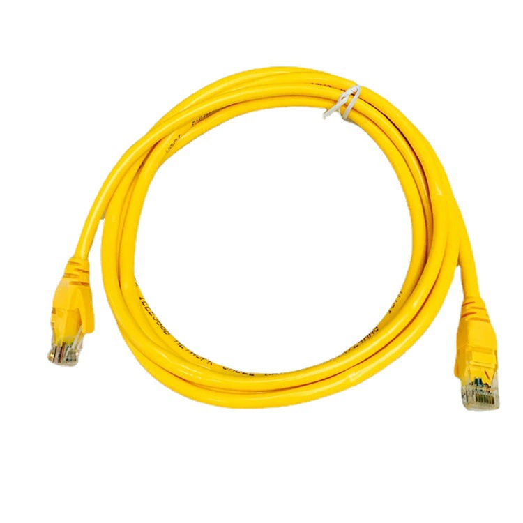 Фабричная оптовая сеть jump lineFinished механизм инженерная сеть кабель RJ45 линия 3 метра супер пять типов желтых сетевых кабелей