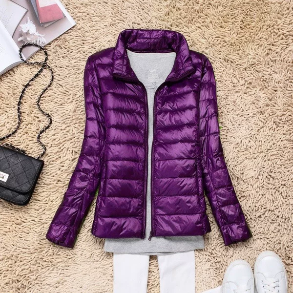 Purple-standing collar