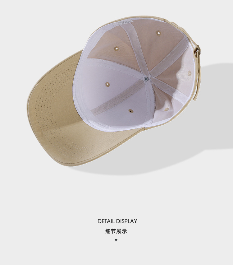 65 cm large head circumference straight baseball cap soft top versatile deep extended brim duck bill cap unisex face-slimming