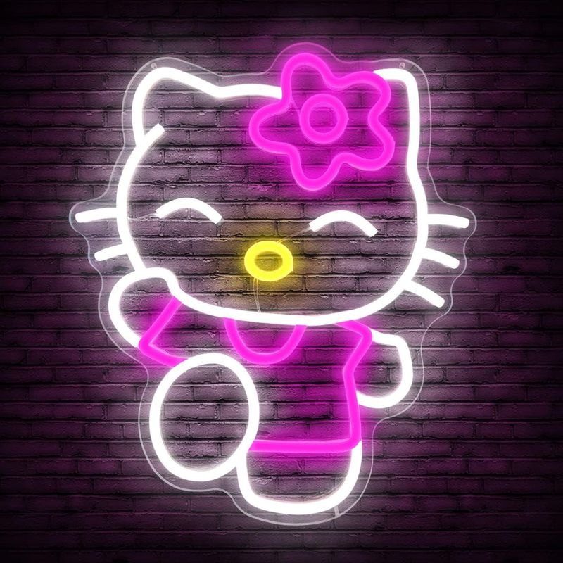 アニメーション LED ネオンライトゲーム装飾ライトクロミシナモンドッグ雰囲気ライトライトサインカスタマイズのための国境を越えた特別供給|undefined