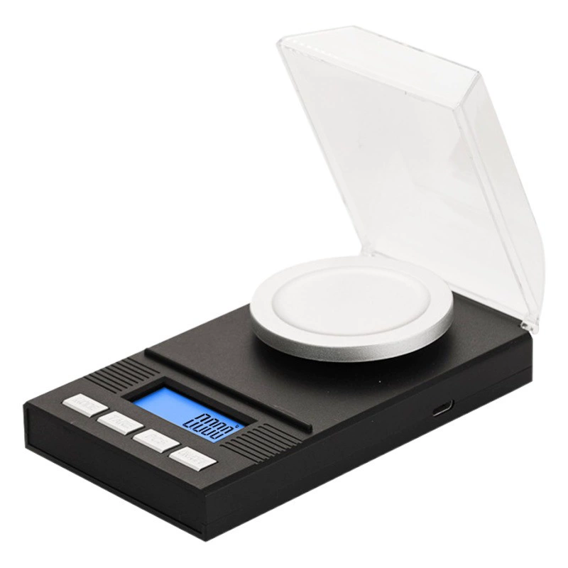 Заводские прямые трансграничные весы для ювелирных изделий 0001 г Портативные весы Порошковые карманные весы Золотые маленькие платформенные весы