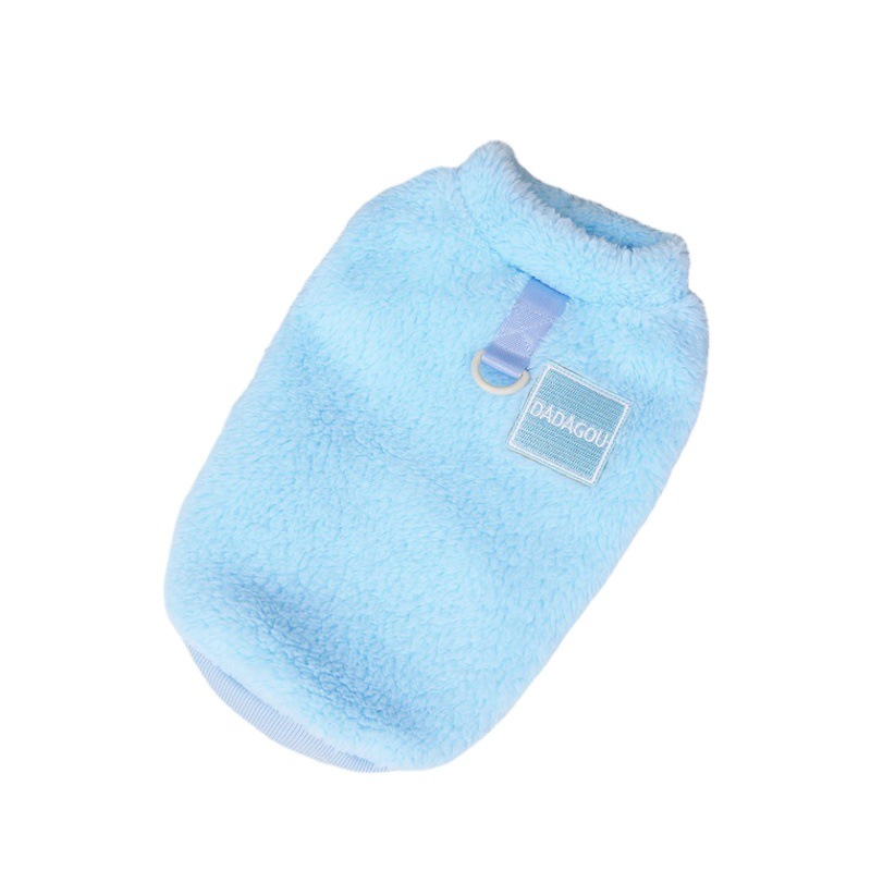 Ropa para perros Otoño e Invierno nueva ropa para mascotas gato abrigo de terciopelo de dos patas 22 abrigo de terciopelo de cinco colores