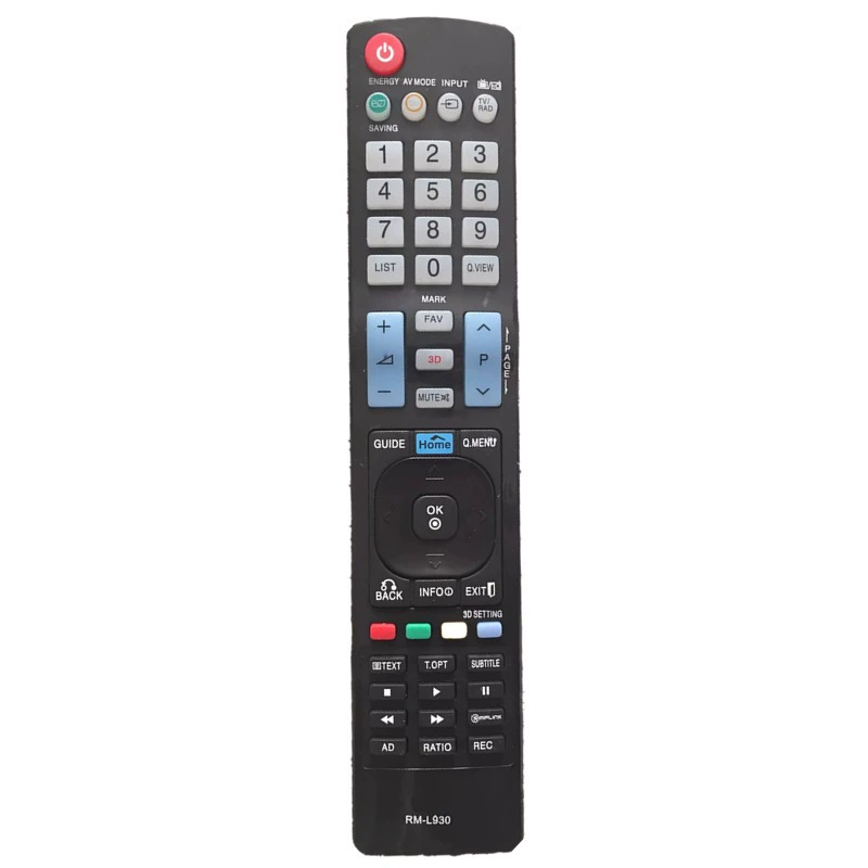 Совместимый универсальный пульт для ЖК-телевизора LG RM-L930, экспортная английская версия AKB73275693
