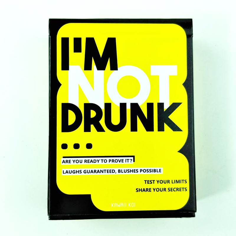 全英文版I‘M NOT DRUNK 我不要喝酒 喝酒游戏聚会桌游|undefined