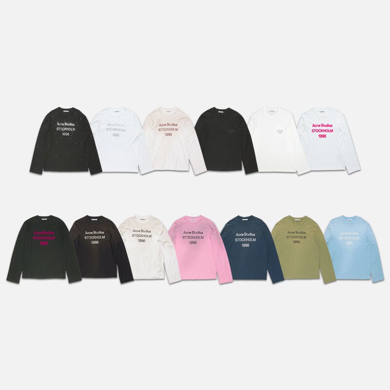 Cross-Border Trendy Brand 1996 Rhinestone Letter Print Washed Vintage Light Luxury Unisex Loose Pure Cotton Long-Sleeve T-Shirt Cross-Border Trendy Brand 1996 Rhinestone Letter Print Washed Vintage Light Luxury Unisex Loose Pure Cotton Long-Sleeve T-Shirt