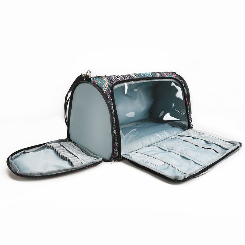 Peang Nuevo Amazon azul Totem crossbody bolsa de almacenamiento de lana de gran capacidad multi-funcional tejido herramienta de almacenamiento