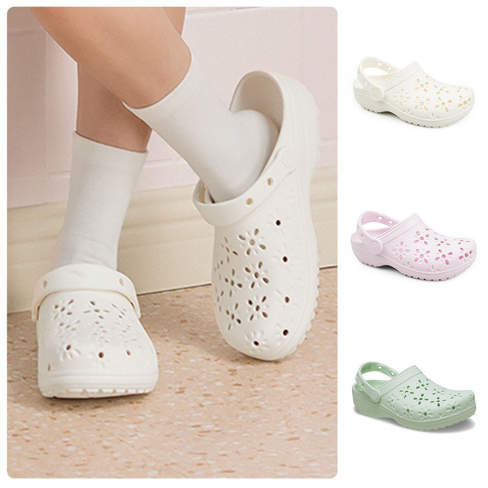 Cro Thick-Soled Fashion Clogs for Women, 2025 New Versatile Slip-On Wholesale Eva