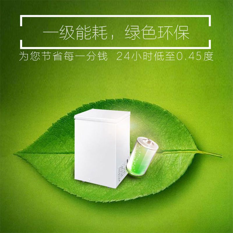 冰柜海尔出品统帅小冰柜家用小型142L微霜低音能效新品142KL