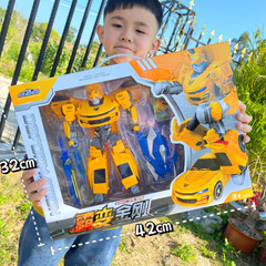 Transformation toy robot car King Kong Wasp Optimus Warrior figure robot boy model toy