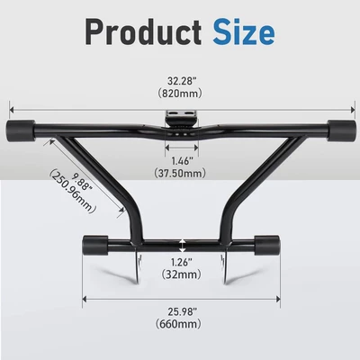 Roadster S Two-Bar Model – Motorcycle bumper