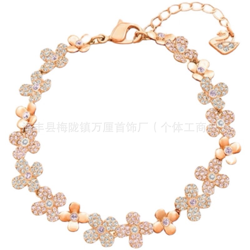 花朵手链【玫瑰金色】