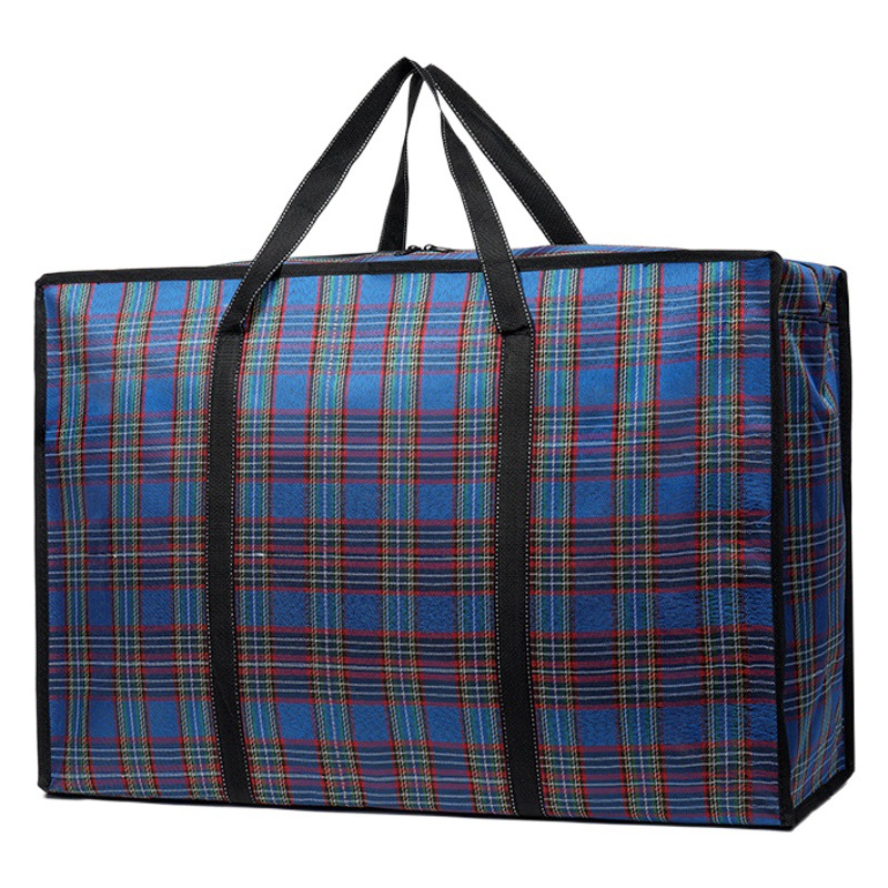 Oxford Cloth Moving Bag Storage Bag Portable Large Capacity Solid Duffel Bag Student Dormitory Clothes Quilt Duffel Bag
