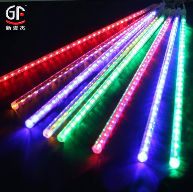 新满杰跨境亚马逊led户外亮化景观街道挂树RGB变彩色装饰灯|ms