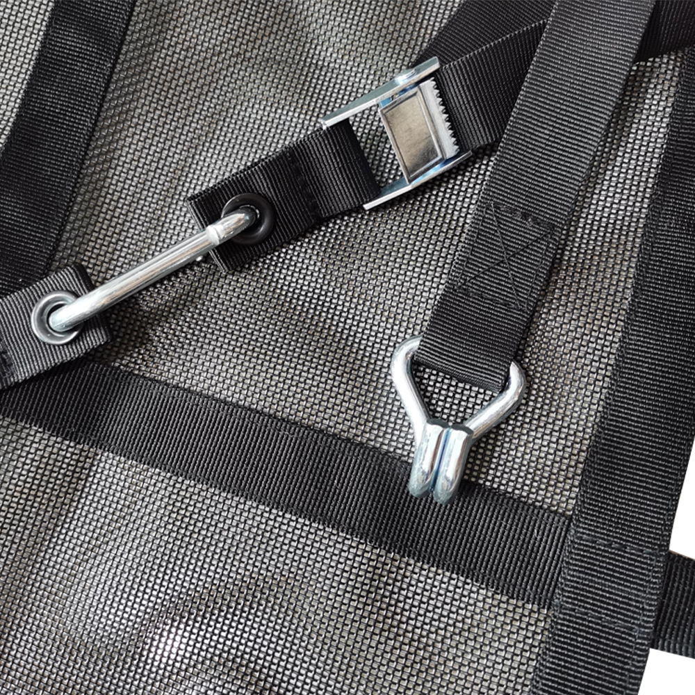 皮卡车货物网 防物品坠落系紧网  织带安全网 卡车车床货物网