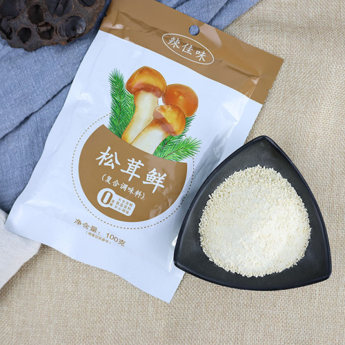 Wholesale fresh matsutake mushroom stir-fry, hot pot and salad, compound seasoning packet for soup instead of chicken essence, bagged matsutake mushroom fresh seasoning