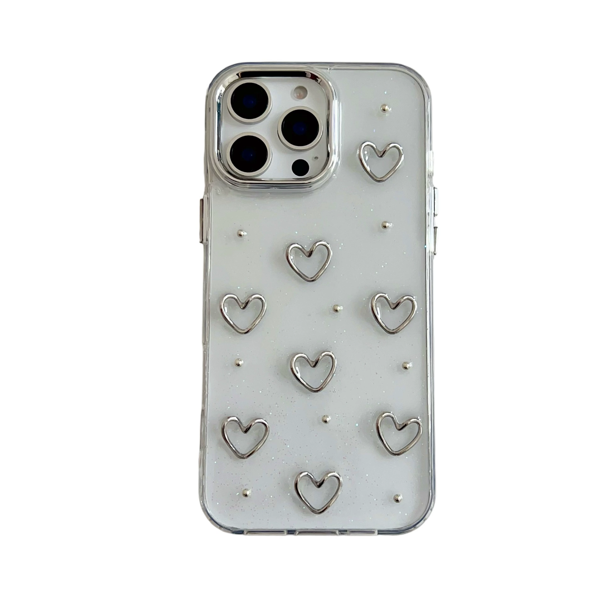 Apple, совместимый iPhone 16, чехол, трёхмерный iPhone16 Pro с бантом, 16promax, iphone